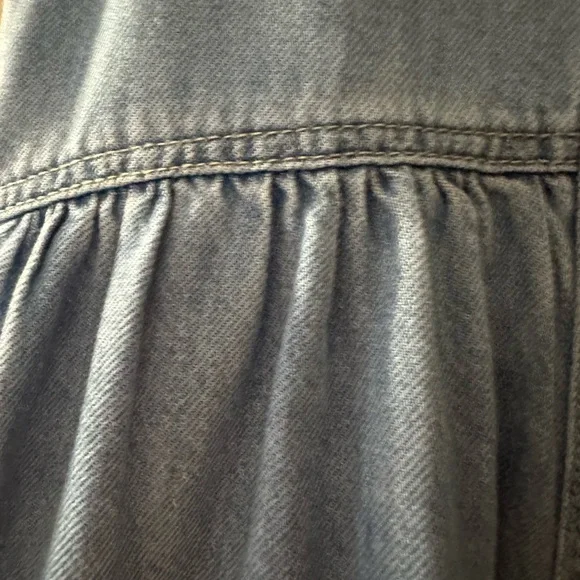 MAYE Montana Denim Shirtdress - Picture 7 of 13